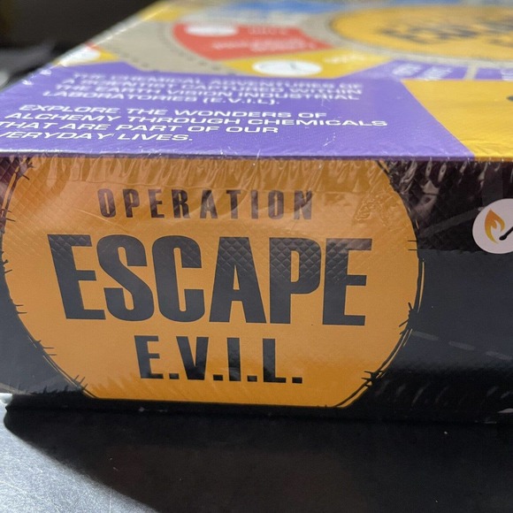 SEALED - NEW - Operation Escape EVIL Board Game Magical World of Chemistry - Picture 7 of 12